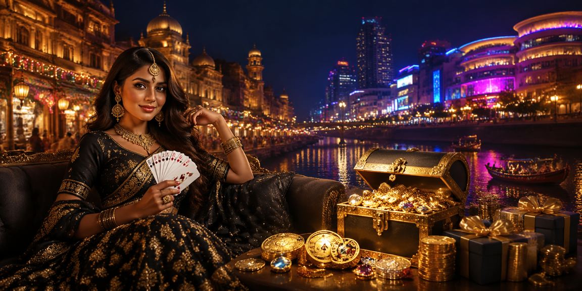 Neon-lit Rummy game streaming on mobile devices